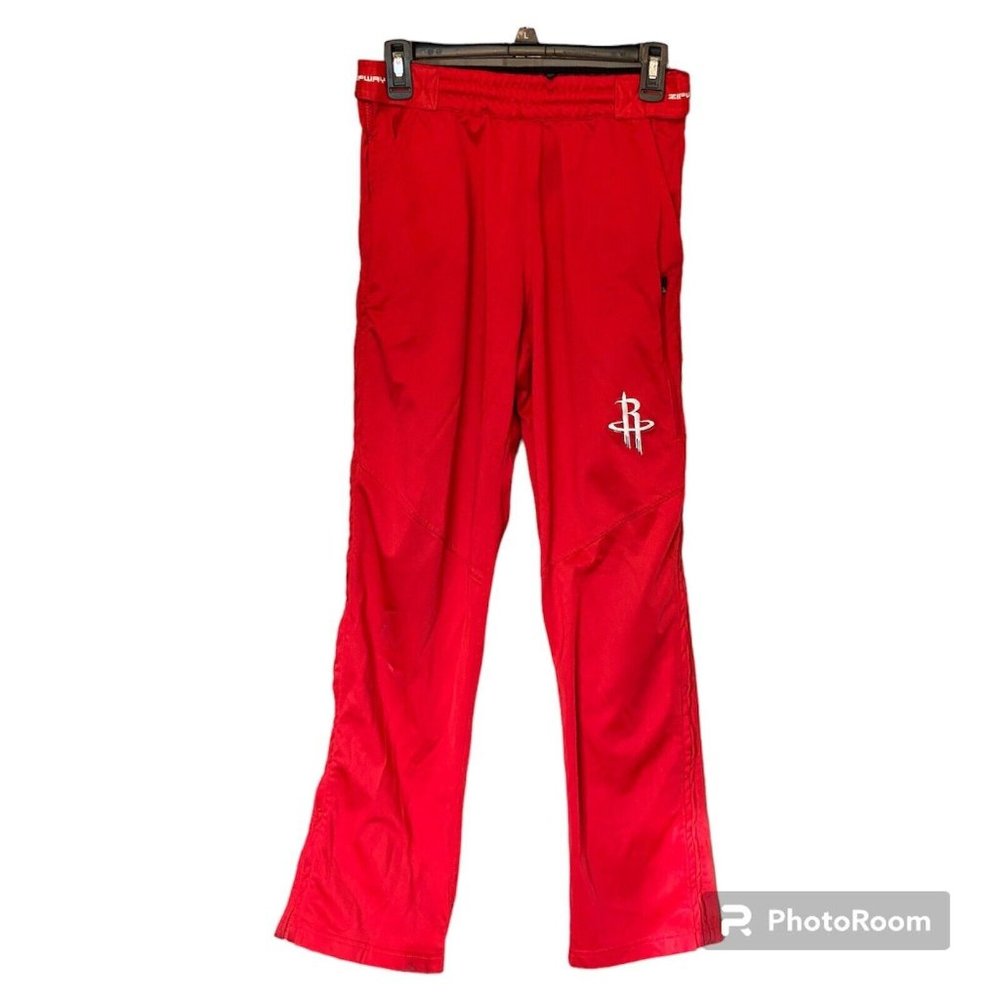 Zipway NBA Basketball Boys S Small Houston Rockets Red White 24 Waist x30 Inseam